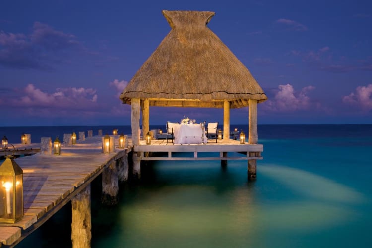 Private dinner on the pier